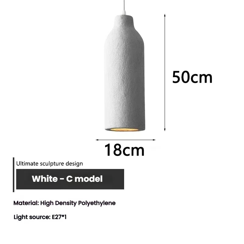 Wabi Sabi Ceiling Pendant Light Nordic LED Chandelier for Living Dining Room Bedroom New Model Designer Home Decor Hanghing Lamp
