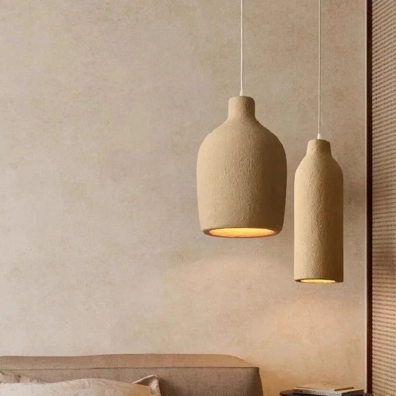 Wabi Sabi Ceiling Pendant Light Nordic LED Chandelier for Living Dining Room Bedroom New Model Designer Home Decor Hanghing Lamp