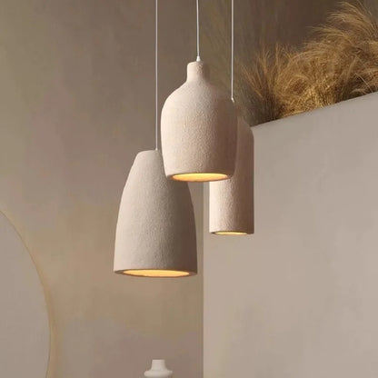 Wabi Sabi Ceiling Pendant Light Nordic LED Chandelier for Living Dining Room Bedroom New Model Designer Home Decor Hanghing Lamp